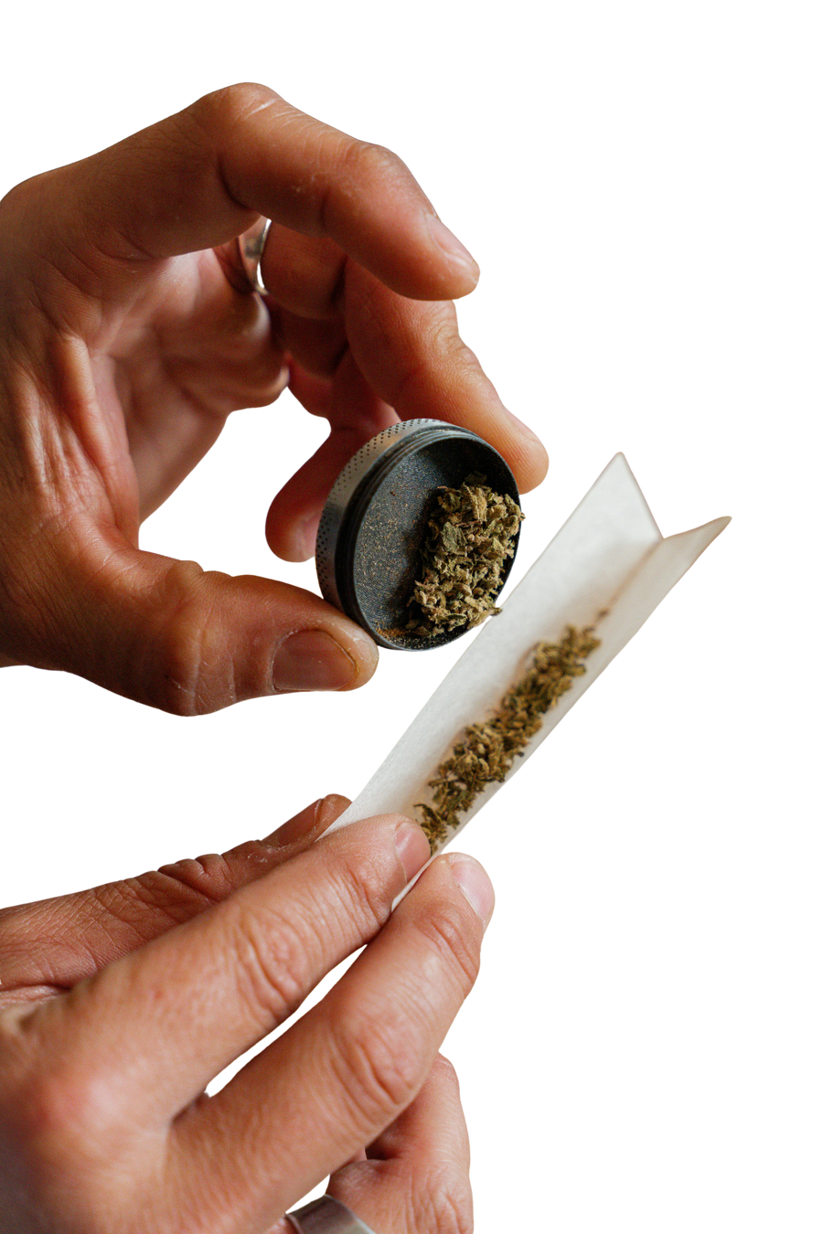 Close-up of premium rolling and smoking accessories from Puff Puff Pack including Hemper, King Palm, Royal Blunts, Goody Glass, Sluggers, Distro California, Kanha, LVLZ, and Moose Lab to elevate your cannabis session