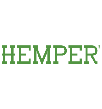 Close-up of premium Puff Puff Pack smoking accessories, rolling papers, grinder, and hemp products from Hemper, King Palm, and other top brands